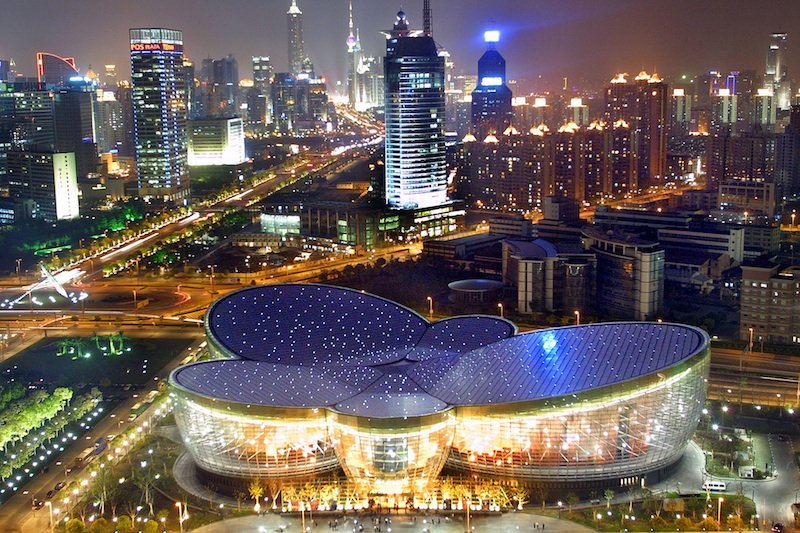 Shanghai Oriental Art Center on SmartShanghai